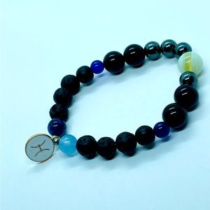 Handmade Pisces ♓️Zodiac bracelet